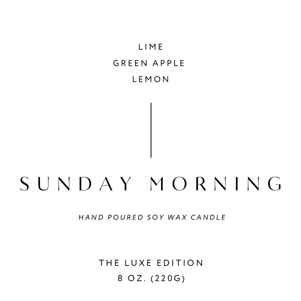 Sunday Morning- fresh linen